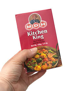 【12個セット】キッチンキング  スパイス ミックス - 100ｇ 小サイズ 【MDH】 - サブ5
