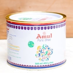 【送料無料・12個セット】ギー ピュア 500ml 小サイズ - Pure Ghee 【Amul】 - サブ2