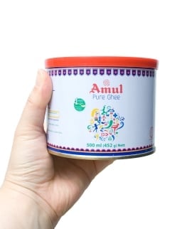 【送料無料・12個セット】ギー ピュア 500ml 小サイズ - Pure Ghee 【Amul】 - サブ5