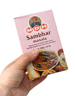【10個セット】サンバル マサラ  スパイス ミックス - 100ｇ 小サイズ 【MDH】 - サブ4