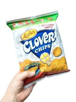 【20個セット】クローバーチップス - チーズ味 〔Leslie〕 - サブ4