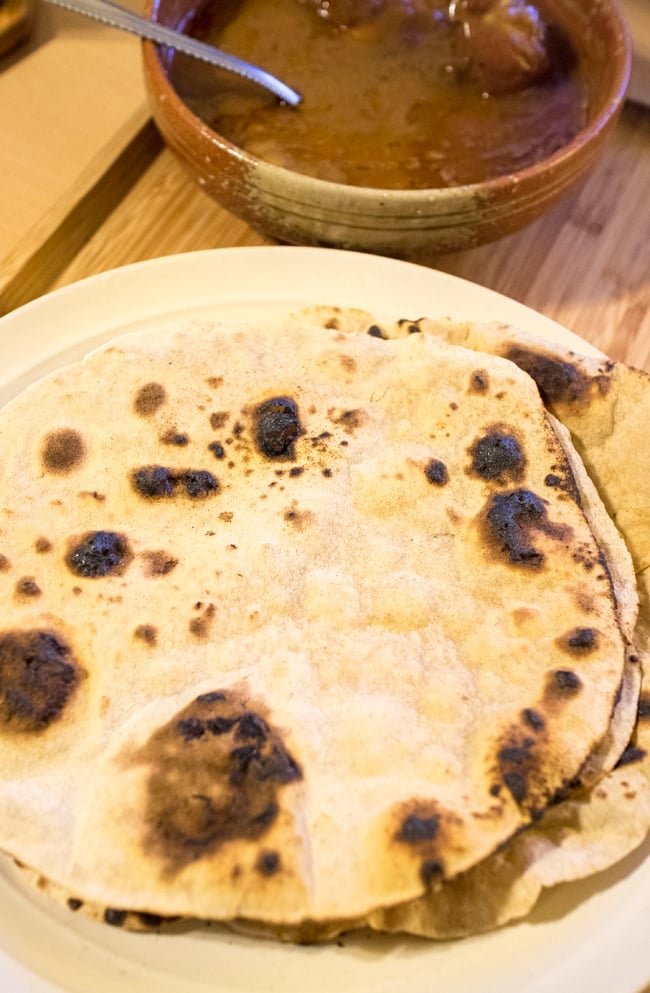 【5個セット】アタ粉 ゴールド ATTA Gold 【500g】 3 - チャパティを作ってみました。味よし、口当たりよし、ぜひ、お試しください。