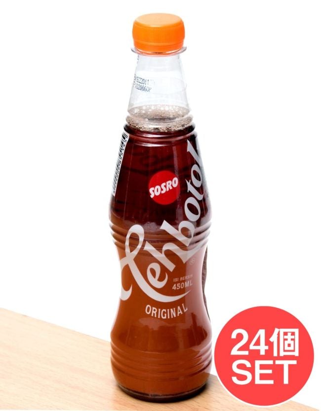 【24個セット】【Sosro】Tehbotol ジャスミンティー 350mlの写真セット,インドネシア,甘いお茶,ティーボトル