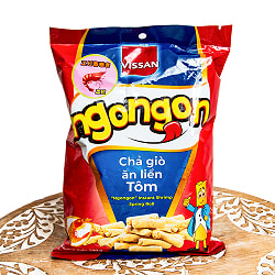 【6個セット】ベトナムスナック 海老ミニ春巻き　海老味 100g 【VISSAN】【メーカー終売品・再入荷不可】 - サブ2