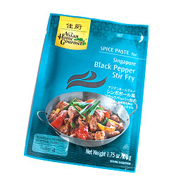 【6個セット】シンガポール料理の素 - ブラックペッパー炒めの素 【Asian Home Gourmet】 - サブ2