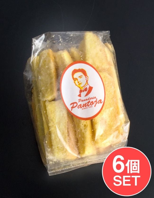 【6個セット】フィリピンのお菓子 - アベさん ブレットの写真セット,OTAP,フィリピンのお菓子,ラスク