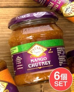 【6個セット】マンゴーチャツネ 【Pataks】パタックス - メイン
