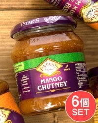 【6個セット】マンゴーチャツネ 【Pataks】パタックス