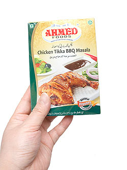 【メール便発送・4個セット】チキン ティッカ バーベキュー スパイス ミックス - tikka BBQ 【AHMED】 - サブ3