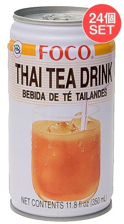 【24個セット】タイの紅茶[350ml](FOCO) - メイン