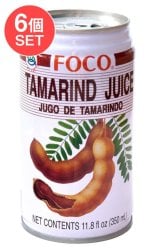 【6個セット】タマリンド ジュース[350ml](FOCO)の数割選択写真