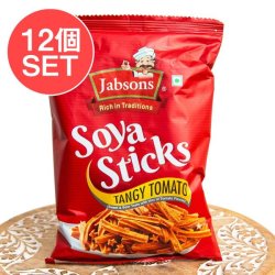 【12個セット】ソヤ スティック タンギー トマト味 - Soya Sticks Tangy Tomato 180g 【Jobsons】の商品写真
