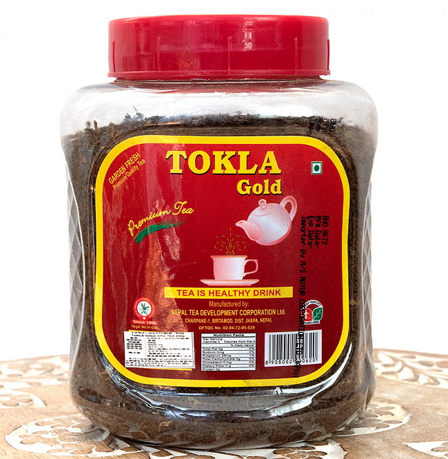 【6個セット】ネパールの紅茶 トクラゴールド CTC 紅茶 - TOKLA GOLD 200g 5 - 裏面の成分表示です