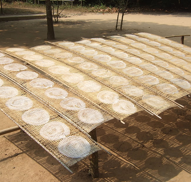 【6個セット】ライスペーパー 22cm【LOTUS BRAND】 7 - 南国の天日の下で乾燥されます