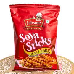 【6個セット】マサラ ソイ スティック タンギー トマト味 - Soya Sticks Tangy Tomato 180g 【Jobsons】