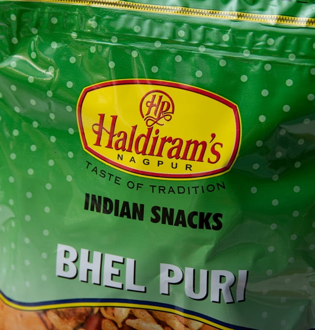 【6個セット】インドのお菓子 マサラぽん菓子 ベルプリ - Bhel Puri 5 - インドの老舗Haridiram社製品です