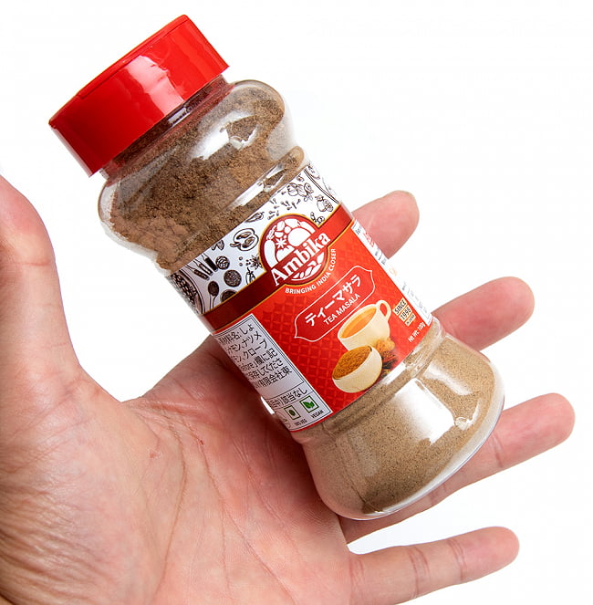 【6個セット】ティーマサラの素 6 - サイズ比較のために手にとってみました