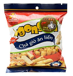 【自由に選べる6個セット】ベトナムスナック 海老ミニ春巻き 海老&ガーリック味 50g 【VISSAN】 - サブ2