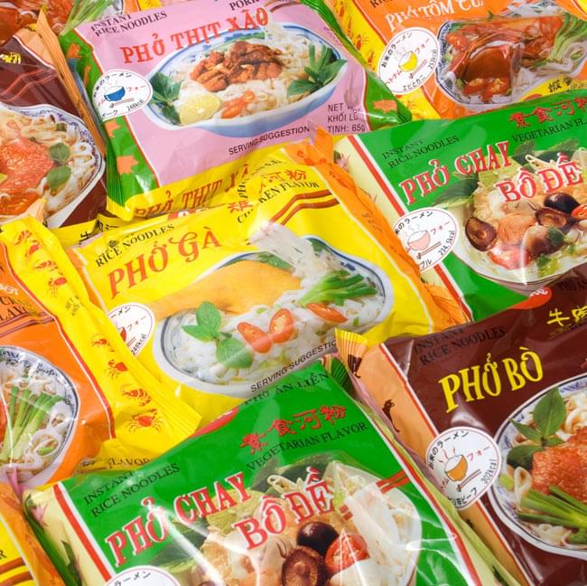 ベトナム フォー 【A-One】 インスタント 麺（袋） 5個セットの写真