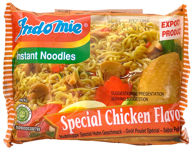 インスタント ヌードルインドミーシリーズ　4個セット 【Indo mie】 5 - インスタント ヌードル スペシャル チキン味【Indo mie】の写真です