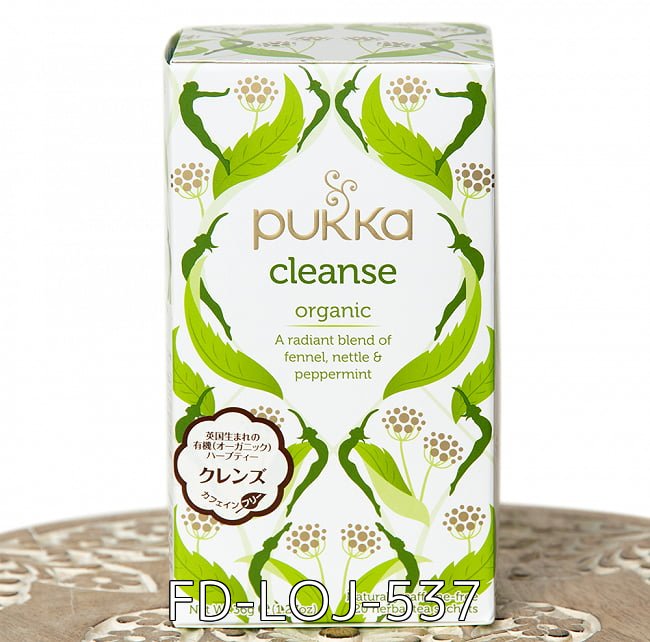 【自由に選べる3個セット】【PUKKA】 revitalise(カパ) - オーガニックハーブティ- 12 - 【PUKKA】cleanse - クレンズ - オーガニックハーブティー(カフェインフリー) (FD-LOJ-537)の写真です