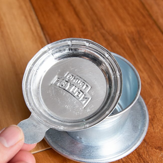 【10個セット】ベトナム コーヒー フィルター 【アルミ製】 7 - 裏面です