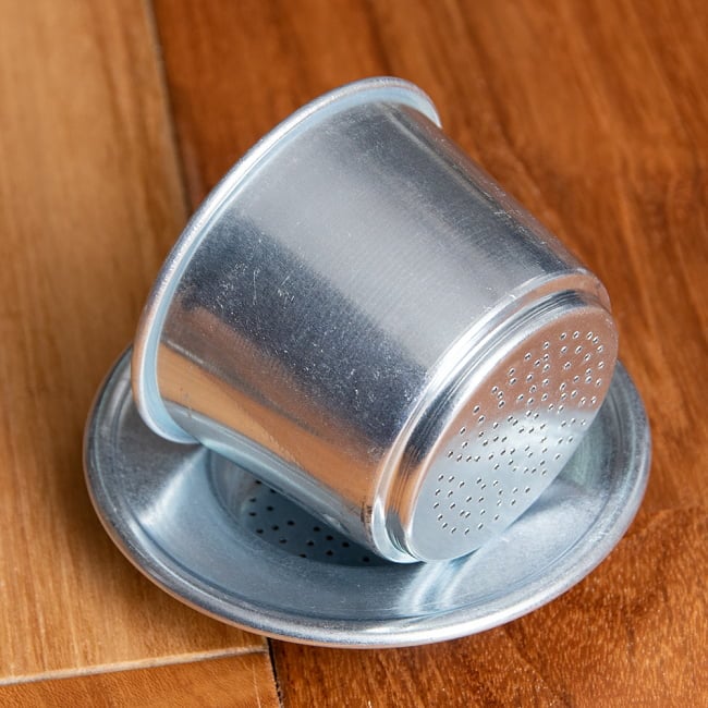 【10個セット】ベトナム コーヒー フィルター 【アルミ製】 8 - 胴体横からの写真です