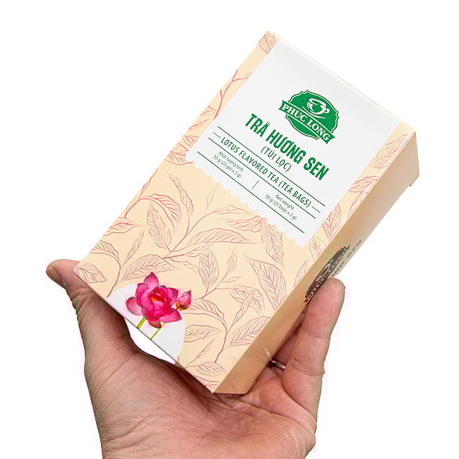 【6個セット】蓮茶 (蓮花茶) ティーバッグ 25袋入 【PHUC LONG】 5 - たくさん入ってます。