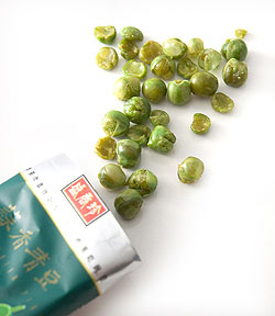 【6個セット】台湾スナック ガーリック・グリーンピース 100g 【盛香珍】 - サブ3