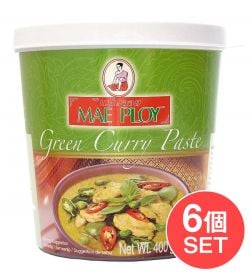 【6個セット】グリーンカレーペースト [400g] 〔MAE PLOY〕の商品写真