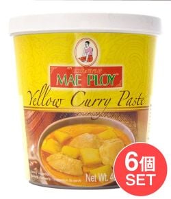 【6個セット】イエローカレーペースト [400g] 〔MAE PLOY〕の商品写真