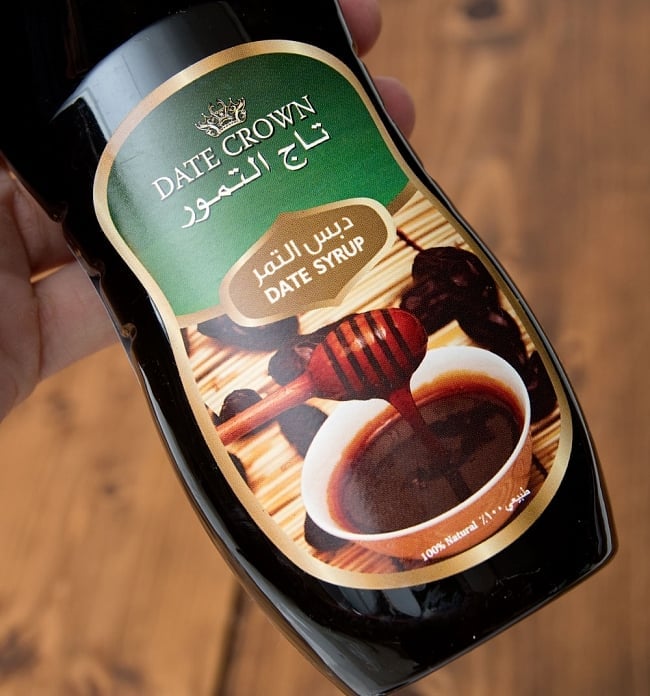 【6個セット・送料無料】デーツシロップ - 400g【DATE CROWN】 6 - ラベルのアップです