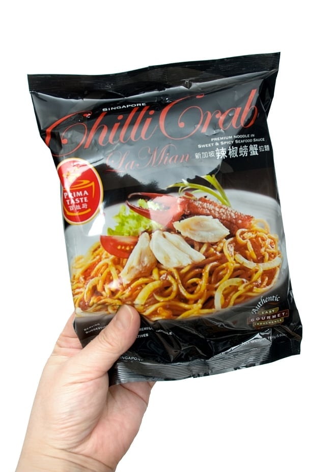 【6個セット】チリクラブヌードル − シンガポール風焼きそば  ピリ辛カニ風味　-  【PRIMA TASTE】 3 - 写真