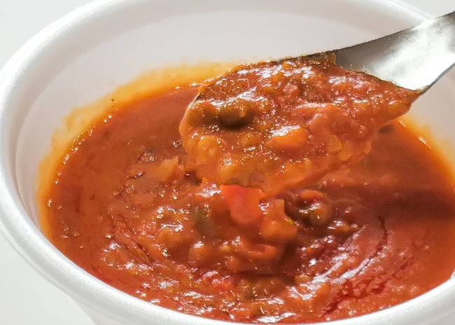 Pav Bhaji - ジャガイモと野菜のカレー 10個セット[MTRカレー] 5 - 実際に中を開けてみました