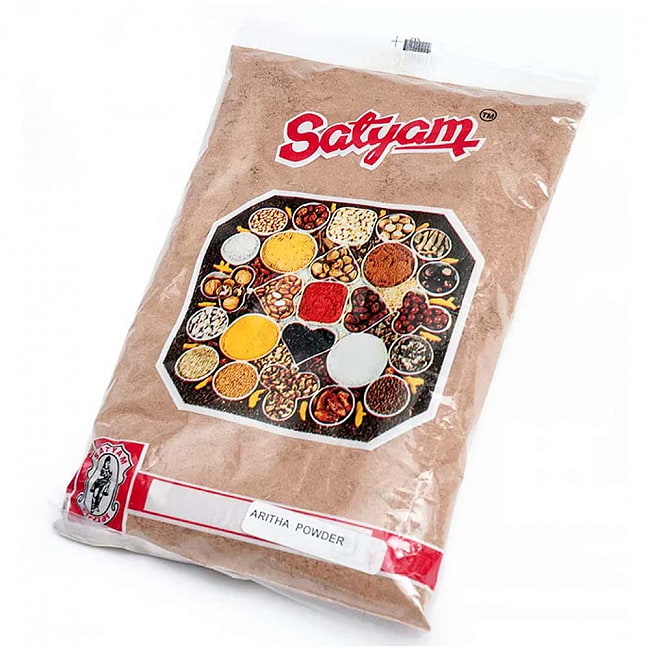 【5個セット】ソープナッツ - インドの天然エコ洗剤&石鹸(Aritha)[250g] 3 - パッケージです。250g入。