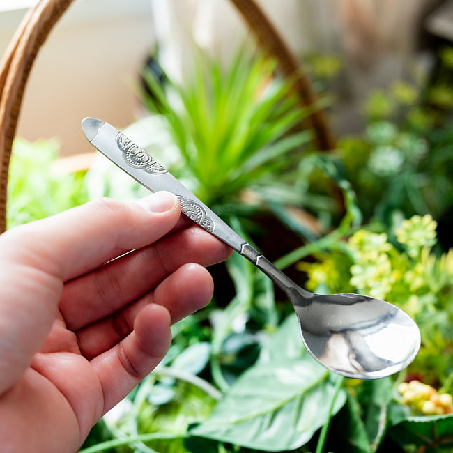 【6個セット】ベトナムのスプーン 約16cm 9 - 