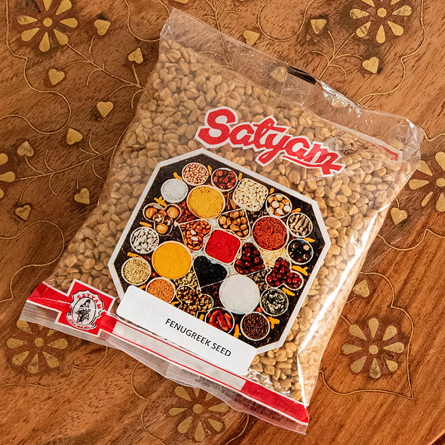 【500g】フェネグリーク ホール - Fenugreek Whole[Viraki Bros] 3 - このようなパッケージです。