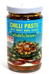 スリーシェフ　スイートバジル　チリペースト　200gの商品写真