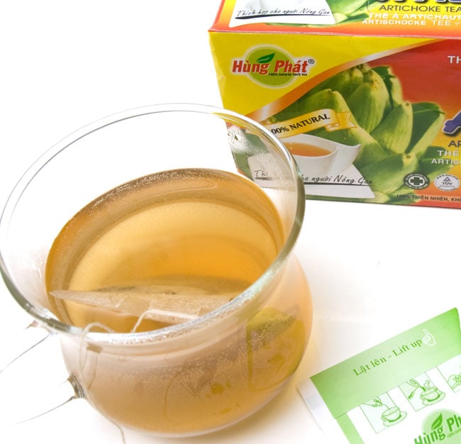 アーティチョーク ティー  ティー バッグ−ATISO 【Hung Phat】 2 - 麦茶に似ていますが、少し甘く飲みやすいです。
