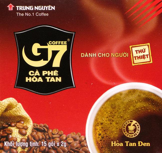 ベトナム インスタント コーヒー - G7 ブラック 15パック 【TRUNG 