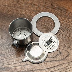 ベトナム コーヒー フィルター 【ステンレス製】 - サブ3