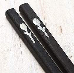  ベトナムからやってきた アジアの箸[花] - サブ2