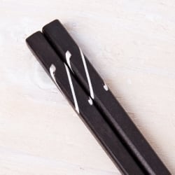  ベトナムからやってきた アジアの箸[白蝶貝] - サブ2