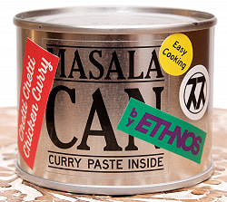 チェティチェティチキン【Space Spice マサラ缶 - カレーペースト缶詰】の商品写真