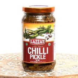 青唐辛子のアチャール - Green Chilli Pickle 330g - 【LAZZAT】