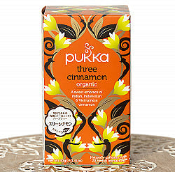 【PUKKA】three cinnamon - スリーシナモン - オーガニックハーブティー(カフェインフリー) の商品写真