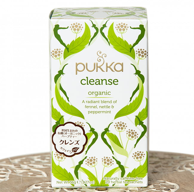 【PUKKA】cleanse -  クレンズ - オーガニックハーブティー(カフェインフリー) の写真