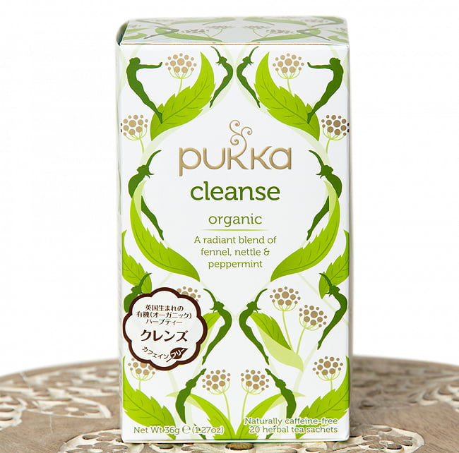 【PUKKA】cleanse - クレンズ - オーガニックハーブティー(カフェインフリー) の写真