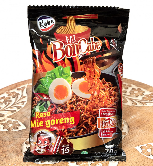 ランキング 2位:インドネシア激辛やきそば ボンカベ  ミーゴレン味 - Rasa Mie goreng 【KOBE】