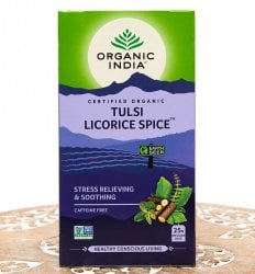 トゥルシーティ  リコリス スパイス TULSI LICORICE SPICE(25包) 【Organic India】(FD-LOJ-588)